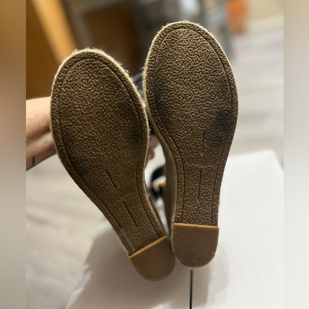 Dolce Vita Shayla Espadrille Wedge size 8 - Picture 6 of 7